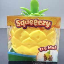 Squeeezy Pineapple Squishy Stress Toy Super Soft Sensory Fidget Brand New