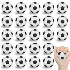48PCS 2 Inch Mini Soccer Stress Balls for Kids Adults, Mini Foam Soccer Party...