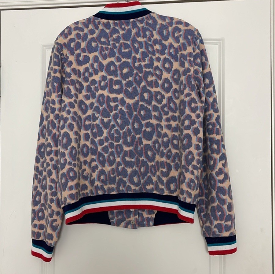 SOL ANGELES leopard bomber in leopard Medium - image 4