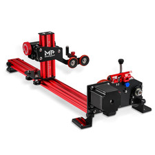 Monport 4 Wheel Lift Rotary Axis For CO2 Laser Engraver Cylinder 360° Rotation