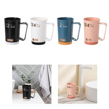Drinking Cup Water Cup Toothbrush Holder Mug Mouthwash Brushing Storage Cup for