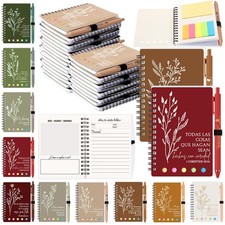 40 Pcs/20 Set Christian Gifts Prayer Journal for Woman Christian Notebook wit...