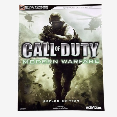 Call Of Duty Modern Warfare Reflex Ed Bradygames Official Strategy Guide Wii