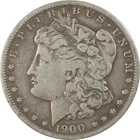 1900 S Morgan Silver Dollar F Fine Details $1 Coin SKU:I24342