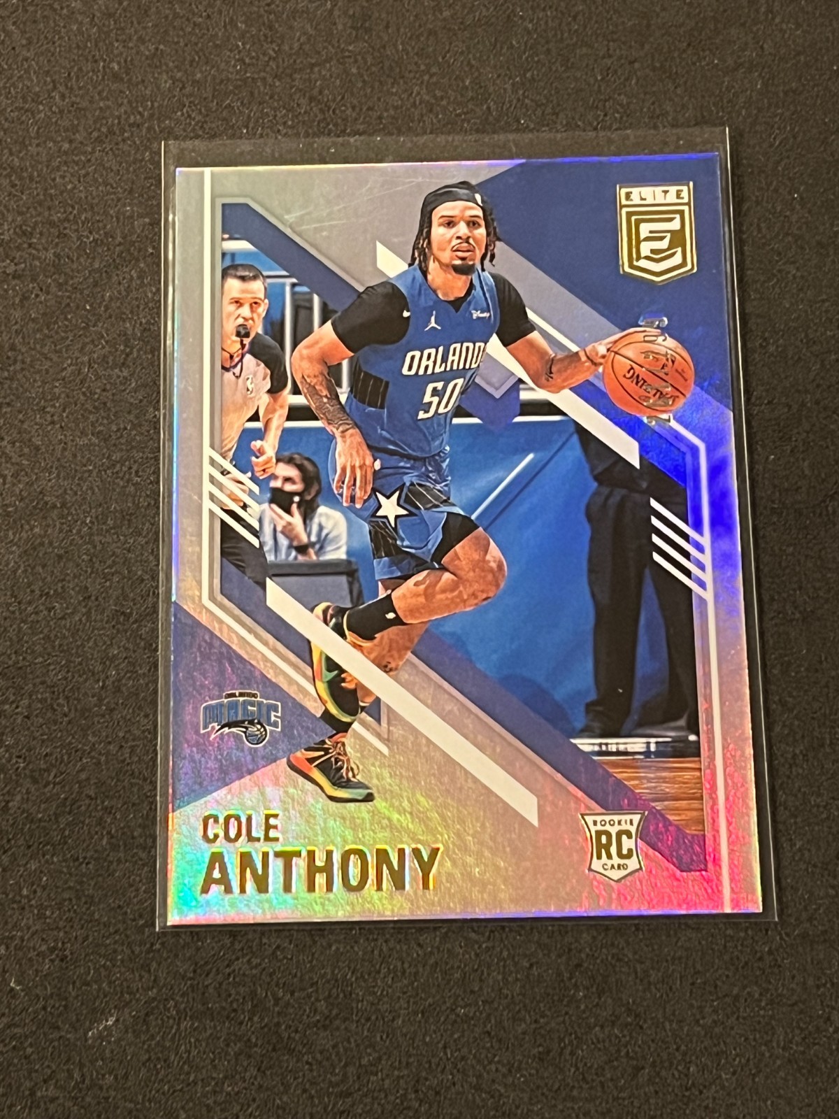 2020-21 Panini Donruss Elite Basketball Cole Anthony Rookie 261/299 #147 - Magic