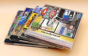 Sega Saturn Japan Racing Lot 4 Sega Rally, Touring Car, Daytona USA, F1 Live Set