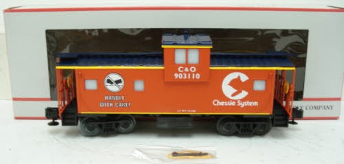 Caboose Petersen OC-102 calibre O C&O daños de carga #903103 - 3 rieles LN/caja | Zustand: Used
