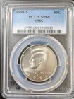 1998-S 50C PCGS SP68 SMS Kennedy Half Dollar Coin