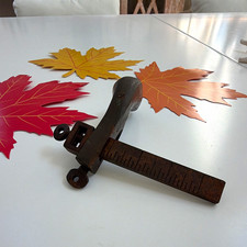 Antique Leather Draw Gauge Or Strap Cutter 19th Century