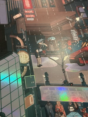 Doug John Miller - Blade Runner - 24 x 36 Rainbow Foil Screen