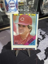 1988 Topps - Team Checklist Pete Rose Miscut #475