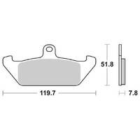 Bremsscheiben Sbs 594 Hf Ducati Indiana 750 1986 1991