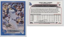 2022 Topps Chrome Blue Wave Refractor /75 Cody Bellinger #106