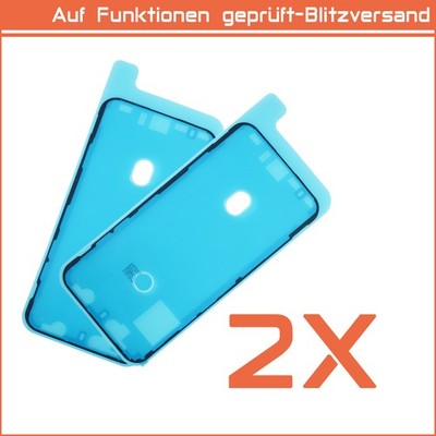 2X Für iPhone XS Display Rahmen Kleber Klebepad Gehaeuse Adhesive Sticker
