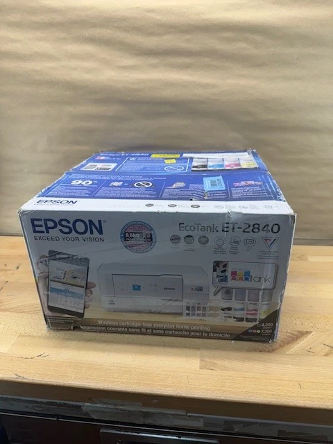 Epson EcoTank ET2840 Special Edition EPSC11CK58201 Wireless Color All-in-One - Image 3 of 4
