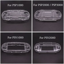 Clear Anti-dust Hard Skin Case Protector Cover for Sony PSP 2000 3000 Console