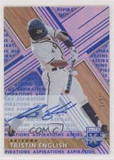 2019 Panini Elite Extra Edition Aspirations Blue 23/50 Tristin English Auto 1u6