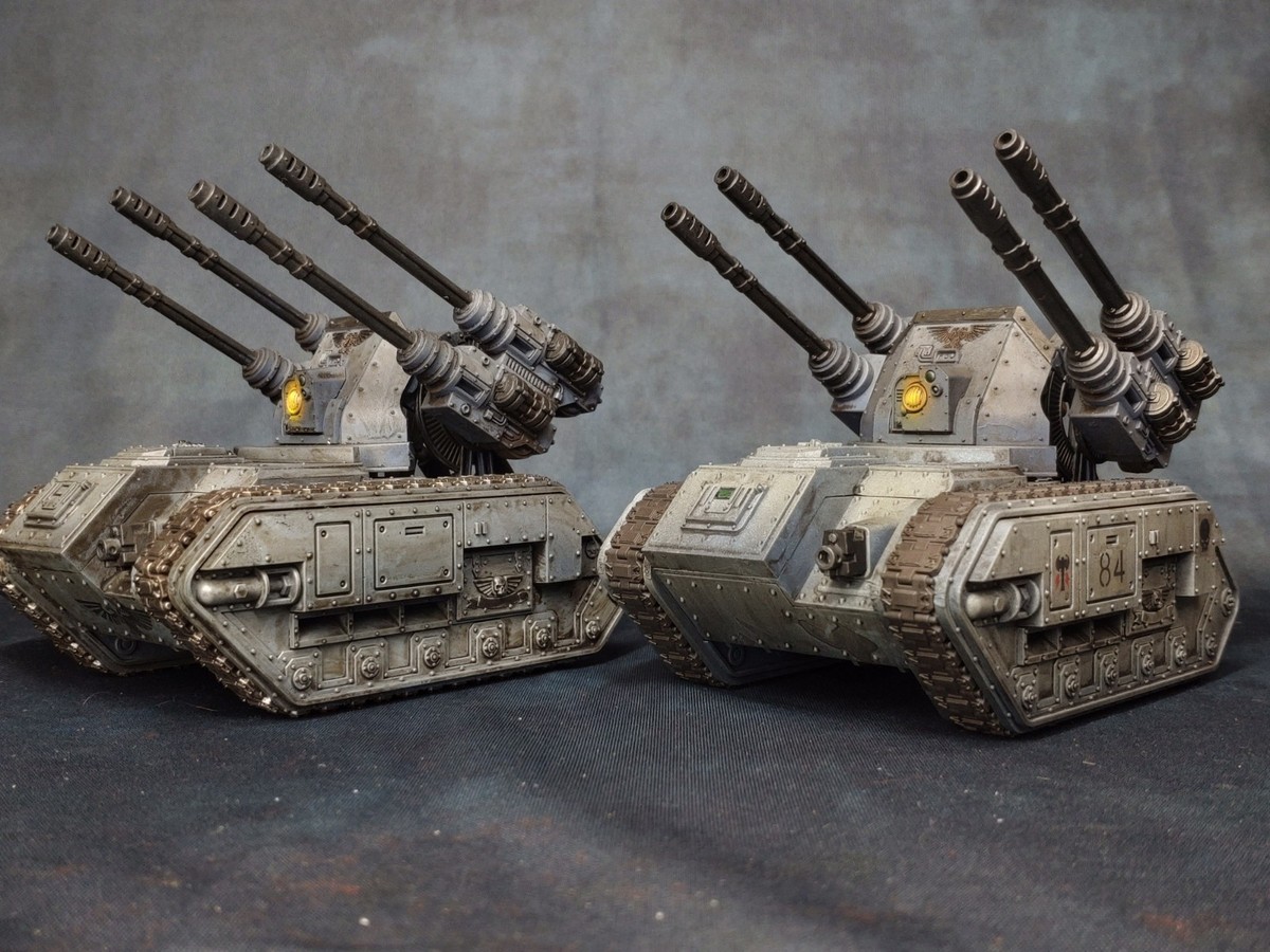 Warhammer 40k Astra Militarum 2 x Death Korps of Krieg Hydra