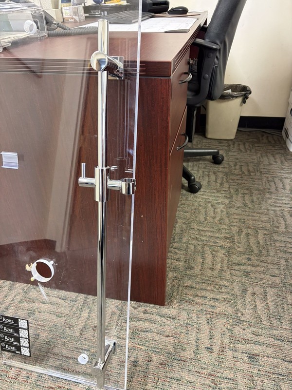 Rohl Italian Bath 300127SBAPC 30” Wall-Mount Shower Slide Bar POLISHED CHROME