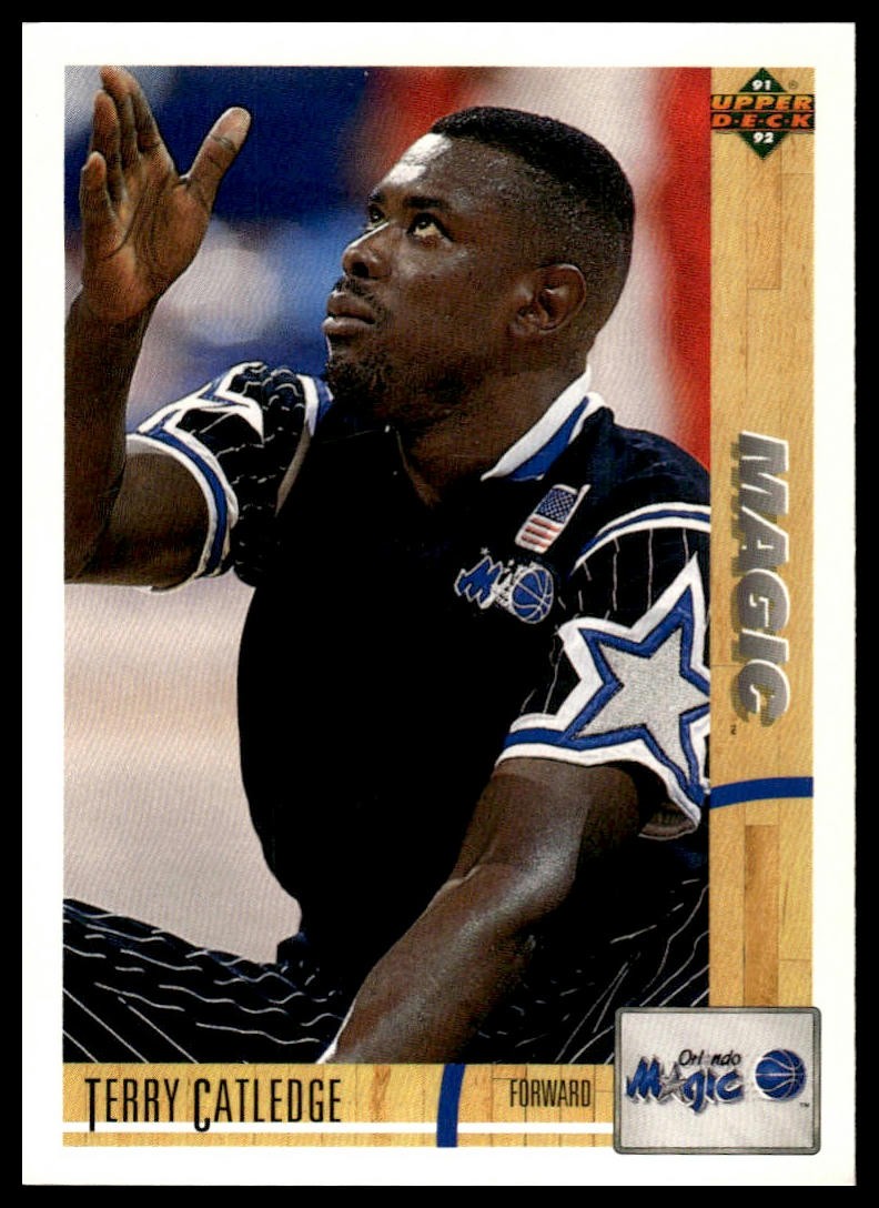 1991-92 Upper Deck #205b Terry Catledge
