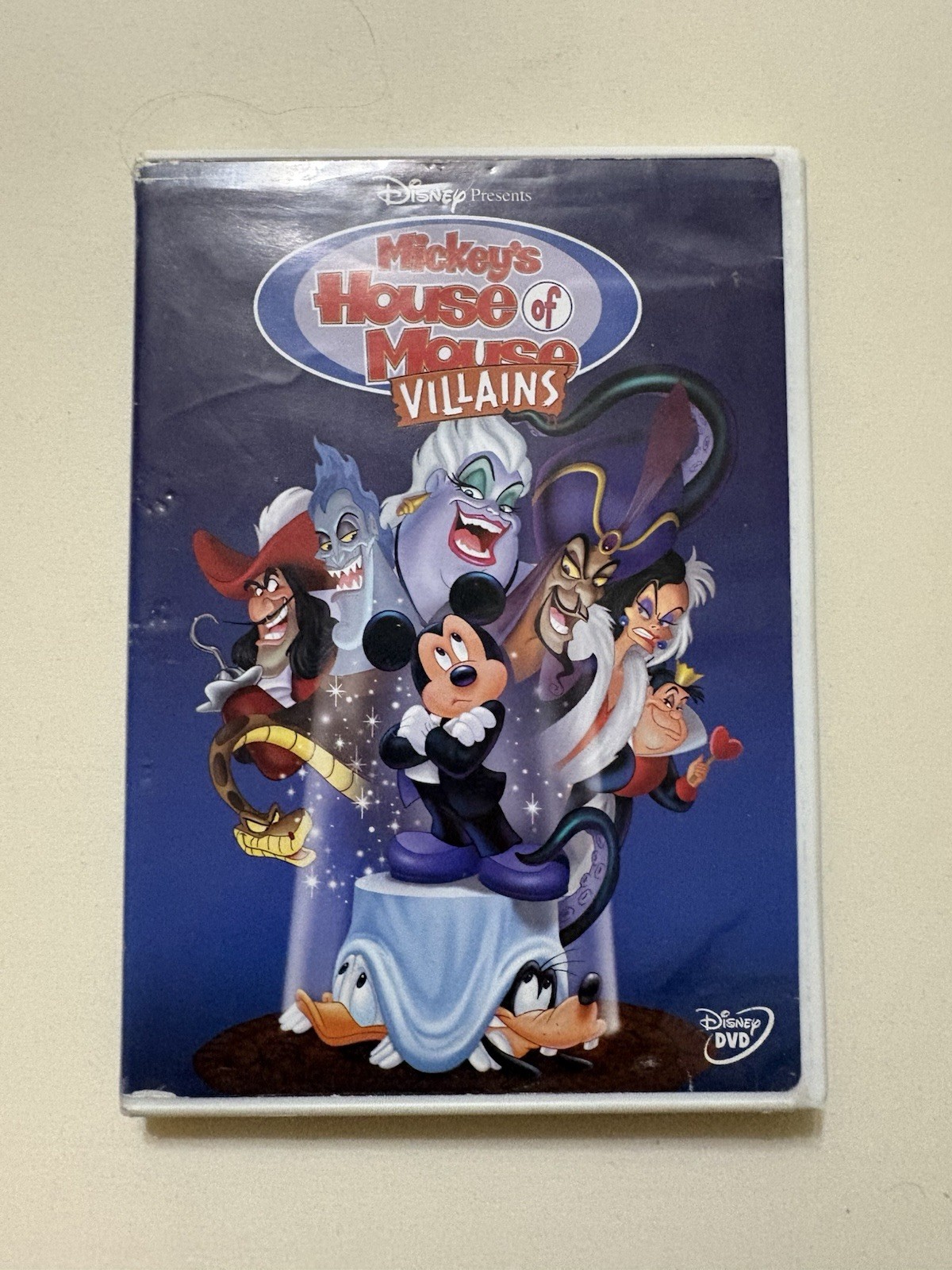 Mickey’sHouseofVillains(DVD,2002)Disneyw/InsertAnimatedFilmOOP