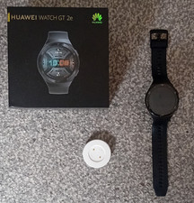 Huawei Watch GT 2e 46mm Graphite Black Smartwatch Bluetooth Fluoro Strap