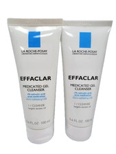 LA ROCHE POSAY EFFACLAR MEDICATED GEL CLEANSER 3.4 OZ NWOB EXP: 2027 LOT OF 2