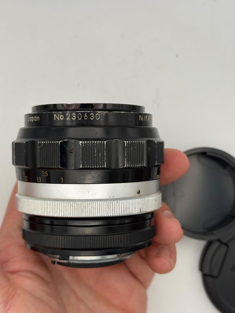 Nikon Nikkor-H Auto 85mm F/1.8 Non-AI Prime F Mount | eBay