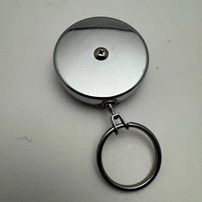 Vintage Key-Bak Retractable Key Chain, Hospital key ring, Janitor Key Holder