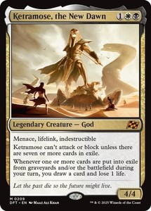 Ketramose, the New Dawn 209 Mythic Aetherdrift MTG