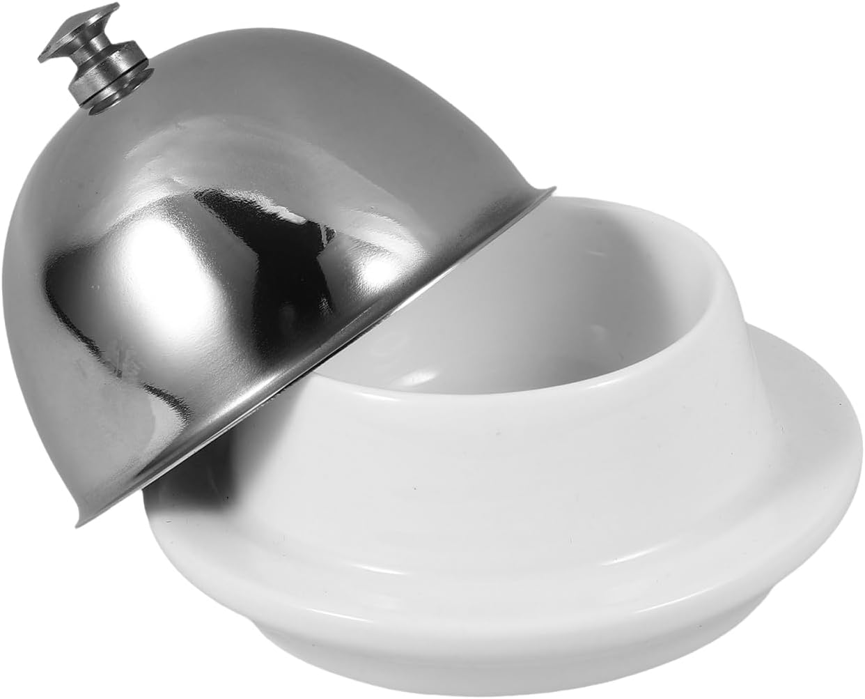 3Pcs Ceramic Condiment Dishes for Butter Sauce Seasoning Practical Kitchen Storage