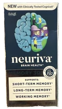 Neuriva Memory 3D Brain Health (50 Capsules) Exp 5/26