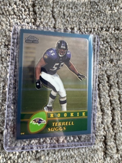 2003 Topps Chrome Terrell Suggs ROOKIE #169 MINT