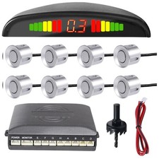Auto Einparkhilfe 8 Sensoren Rückfahrwarner Parksensor Display Buzzer Warnung
