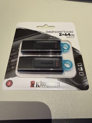 Kingston DataTraveler Exodia 64 GB 2er Pack, USB-Stick
