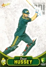 2009/2010 Select Cricket Australia Card #35 - David Hussey - ODI TEAM