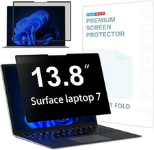 Screen Protector for Microsoft Surface Laptop 13.8 inch  Anti-Spy Filter, Anti