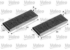 Innenraumfilter VALEO PROTECT 715501 Aktivkohlefilter für AUDI A6 R8 4F5 VW 4FH