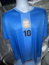 AFA Argentina Soccer Jersey #10 Lionel Messi -  Away NWT SZ Large