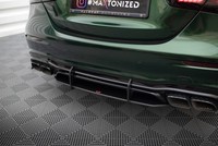 Heckansatz Diffusor Passend FüR Mercedes-Amg E63 W213 FL Schwarz Matt