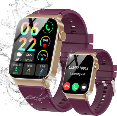 Smart Watch for Men Women Bluetooth Call, 1.85'' HD Screen Smartwatch with Heart
