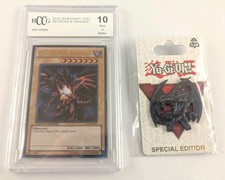 Red-Eyes B. Dragon Yugioh 2010 Legendary Collection BccG MoB 10 & Collectors Pin