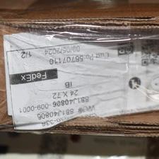 Cordless Room Darkening Vinyl Mini Blinds White CANN-A030-336