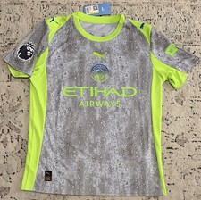 Puma Official 2025/2026 Manchester City Haaland 780362-03 Jersey Men’s Size: M
