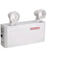 TANLUX Steel Housing Emergency Lights with Remote Capabilities, Battery Pack New