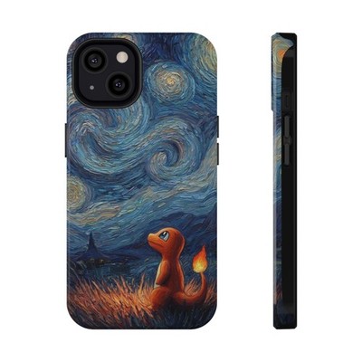 Charmander Starry Night - Impact Resistant - iPhone & Samsung Phone Case
