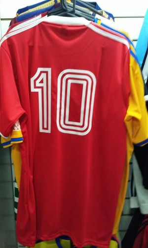 ARGENTINOS JUNIORS - MARADONA Red Vintage JERSEY Replica 1980 - All Sizes
