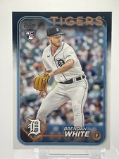 Brendan White Rookie Card-2024 Topps Series 1 #8 Tigers