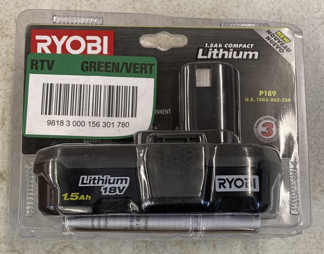 Аккумулятор ryobi 9ah
