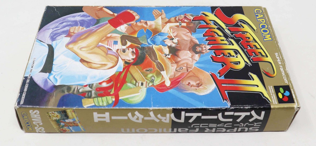 VINTAGE 1993 CAPCOM NINTENDO SNES SUPER FAMICOM STREET FIGHTER II